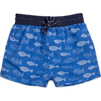 Chlapecké kraťasy Chlapecké koupací šortky KNOT SO BAD RYBKY modré Velikost: 110