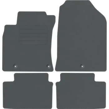 autokoberec Kobercové rohože Edecor velurové 4 ks