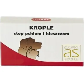 Antiparazitikum pro psa Kapky proti parazitům Zoo-Art AS Protect Kapky proti blechám a klíšťatům, Přírodní oleje Spot-on 25 g 2 ml