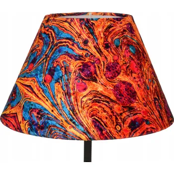 Stínidlo Stínidlo na lampu, kuželové, E27 LAWA, vícebarevné 20x40, výška 22 cm, PANCA