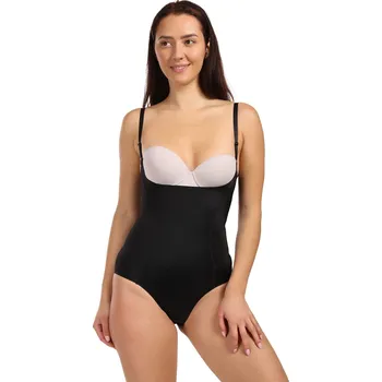 Dámské erotické prádlo Dámské body Julimex stahovací černé (219) XL Možnost vrácení zboží ZDARMA do 120 dnů!