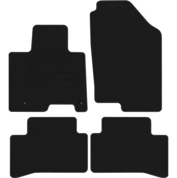 autokoberec Kobercové rohože Edecor velurové 4 ks