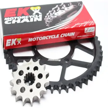 Řetězová sada pro motocykl Řetězová sada EK ‘ORIGINAL EK + SUPERSPROX s řetězem řady SRX2 - nejpoužívanější KAWASAKI ZRX 1100 1997-2000
