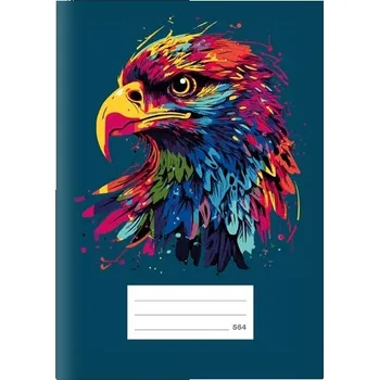 Sešit Školní sešit Lux A5 564, linka, 60 listů, orel