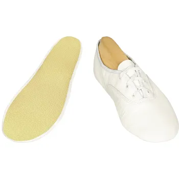 Pánská obuv Barefoot cvičky šněrovací kůže - podešev pryž - bílé - Velikost (EUR) 35 BCSK01222