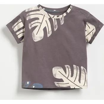 Reserved - Bavlněné tričko s potiskem - černý - 564CJ-99X - 564CJ-99X-80