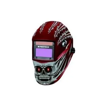 Svářečská kukla Kukla svářečská samostmvíací s možností broušení vzhled lebky P810E, s