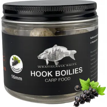 Boilies Proteinové boilies na háček ČERNÝ RYBÍZ 16mm Wratislavia Baits nástraha