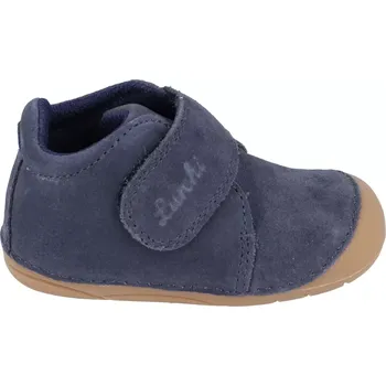 Dívčí tenisky Barefoot boty Lurchi - Flausy suede navy 20