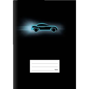 Sešit Školní sešit Lux A5 564, linka, 60 listů, auto