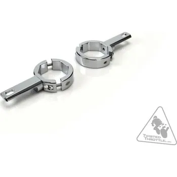 DENALI Vidlice Tubes Light Mount Ø39-49mm Chrome LAH.00.10600.C