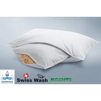 Polštář Péřový polštář Capa Nature s nastavitelnou výškou 70x90 cm (240+725 g)