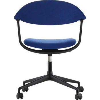 Vitra Kancelářská židle Mynt Upholstery s kolečky, electric blue/black