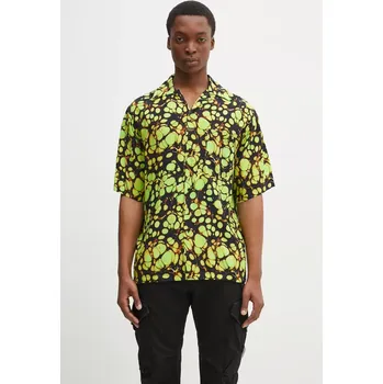 Pánská košile Košile Martine Rose Hawaiian pánská, zelená barva, relaxed, 404WS24416, L, 71X