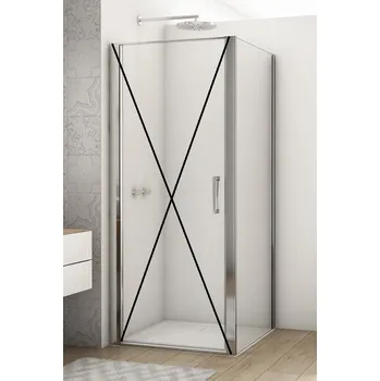 Ronal (Sanswiss) Ronal, DIVERA boční stěna v 90° D22F1 Šířka: 80 cm