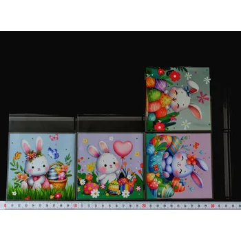 Sáček na potraviny Celofánový sáček s potiskem - Velikonoce - D