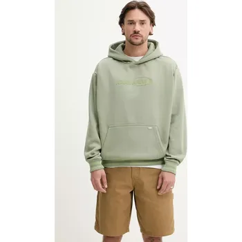 Pánská mikina Mikina Karl Kani pánská, zelená barva, s kapucí, s potiskem, 60210339 97A, vel. M