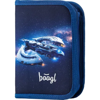 Penál Baagl Školní penál jednopatrový Vesmírná loď
