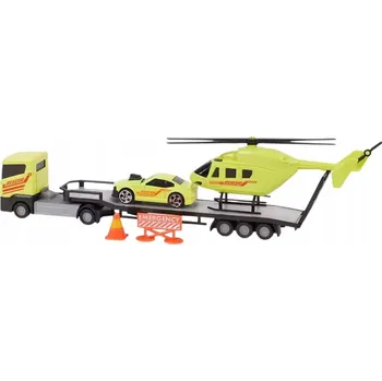 autíčko Teamsterz Oranžová Autopřepravník + 3 Autíčka Autíčka