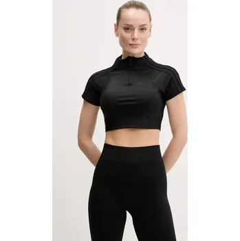 Pánské tričko Tričko adidas Originals Zip Up Crop Top JJ0917 černá 99X, vel. S