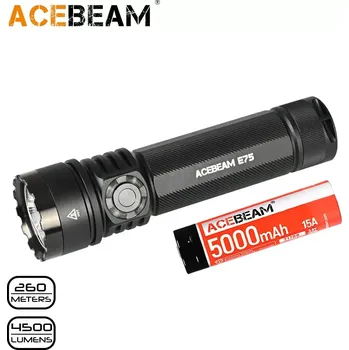 Svítilna Acebeam E75 černá