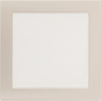 Krbové nářadí Krbová mřížka 22x22 cm krémová Kratki