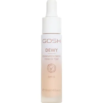 Make-up Gosh Copenhagen DEWY rozjasňující make-up v kapkách 004 fair, 12 ml