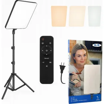 LED osvětlení PROFESIONÁLNÍ STUDIOVÉ LED SVĚTLO PANEL + STATIV 200 CM