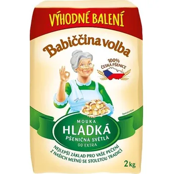 Mouka Babiččina volba Pšeničná mouka hladká světlá 00 extra