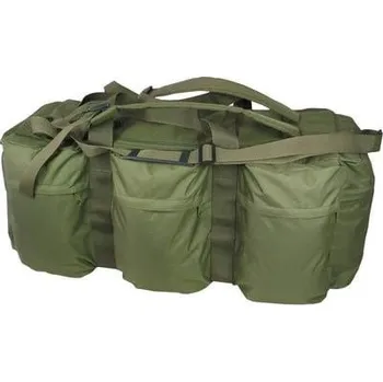 Outdoorové zavazadlo KOMBAT Taška/batoh ASSAULT HOLDALL 100l ZELENÁ