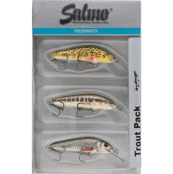 Nástraha Salmo woblery Trout Pack 5cm 3ks
