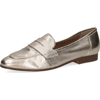 Dámské mokasíny Dámské mokasíny na podpatku Caprice 9-24200-44 978 metalické 37,5