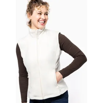 Dámská mikina Kariban Dámská fleecová vesta - bílá barva Velikost: XXL