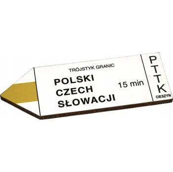 Obraz Magnet turistická cedulka ROZCESTÍ Tři hranice Beskydy