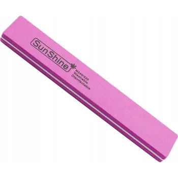 Lešticí blok na nehty SunShine obdélníkový 180/240