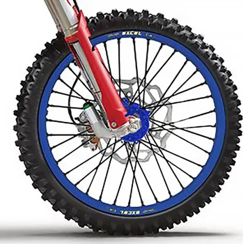 Nářadí na motocykly HAAN WHEELS Přední ráfek 17x3,50x36T černý/modrý pro HW náboj 105006/5/5/3/3