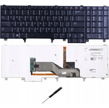 Náhradní díl pro notebook KLÁVESNICE DELL E5520 E5530 E6520 E6530 M6800 LED PODSVÍCENÁ 0DY26D US PL