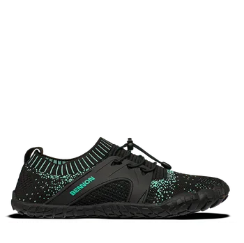 Pánská treková obuv BOSKY Barefoot Tyrkysovo - černé, 36