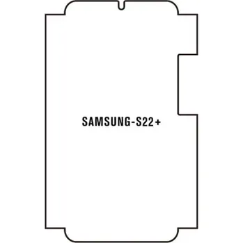 engaroGuard Hydrogel - ochranná fólie - Samsung Galaxy S22 Plus nepoužívám kryt = folie na celý displej 1 kus s výřezem přední kamery průsvitná