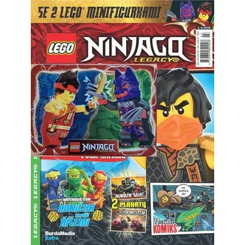 KOMIKS LEGO® NINJAGO® Legacy 02/2025 - Minifigurka Kai a Válečník s vlčí maskou