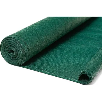 zahradní zástěna Stínící síť - tkanina na plot zelená 220g/m² zastínění 95% 2,0m 10m