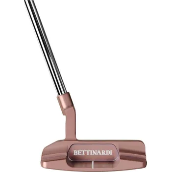 Golfová hůl Bettinardi Queen B 8 Plumber's neck putter + kryt hlavy univerzální, pravé, 35", Jumbo