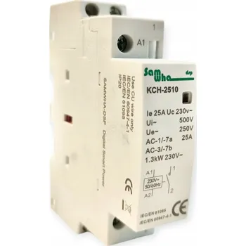 Stykač 1 ks Modulární stykač AC 25A BCH8-25A 2P 230V