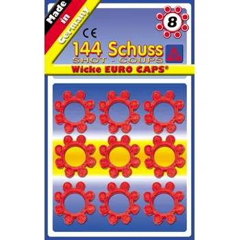 Karnevalový doplněk Kapslíky - 8 ran - 144 nábojů