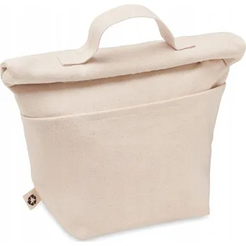 Outdoorové zavazadlo Termotaška GoGreen Termotaška z recyklované bavlny s uchem, hnědá, 7 l