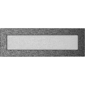 Krbové nářadí Krbová mřížka 11x32 cm černo stříbrná Kratki