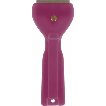 Kuchyňská škrabka Škrabka na keramiku/sklo s 5 čepelemi, červená