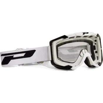 Motocyklové brýle Brýle Progrip 3400 - bílé (pg3400-01) PG3400-01