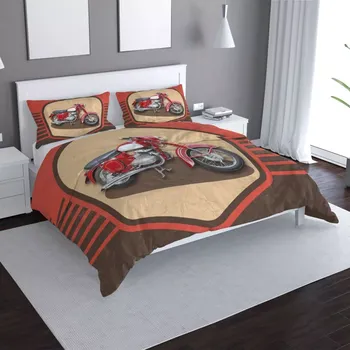 Povlečení Saténové povlečení Jawa panelka Vintage - Sablio - 140x220 / 90x70