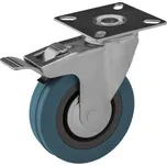 Otočné pojezdové kolo s brzdou 75 mm 45…